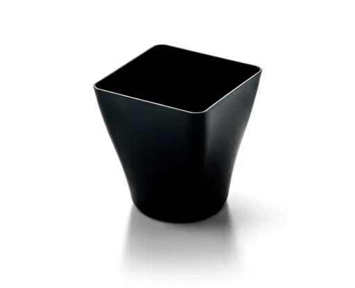 [41761] Bol Degustacion Ps. 12 Unid. Negro 51X51X55 Mm. 9 Cl.