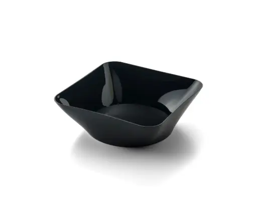 [41763] Bol Degustacion Ps. 25 Unid. Negro 70X70X23 Mm. 7 Cl.