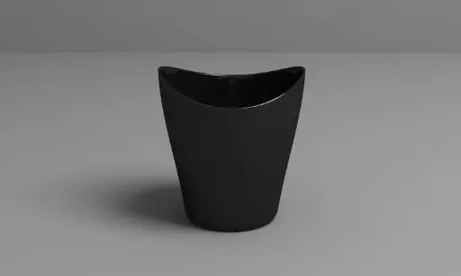 [41736] Vaso Degustacion Ps. 50 Unid. Negro 60X64 Mm. 9 Cl.