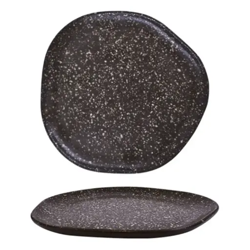 [176-RP4649-10.5] PLATO LLANO SILICE COSMOS 27 CM.