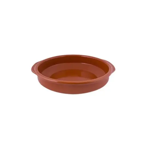[36-0120] Cazuela Barro Con Asas 20 cm.