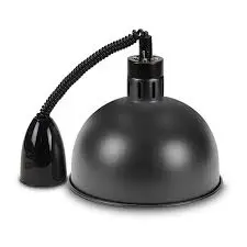 [RS663] Lampára Calentadora Diam 29 Cm "Elite" Color Negro