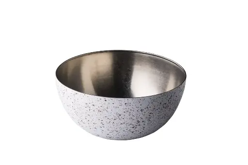 [ELM2509T] Zz26 Ensaladera Vintage Inox. Puntos 25 Cm.
