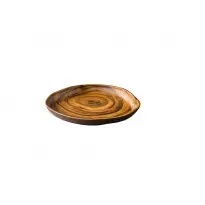 [MST-AF31410] Plato Madera African 24X24,5X3 Cm.