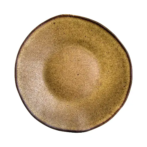 [QU63335] Plato Authentic Stone Brown 21 Cm.
