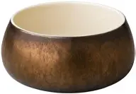 [RD18422] Zz26 Bol Abombado Oro Metalico 15X7,5 Cm.                             