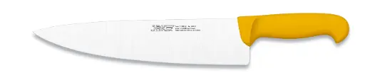 [790210] Cuchillo Cocinero Inyectado Amarillo 25 Cm.