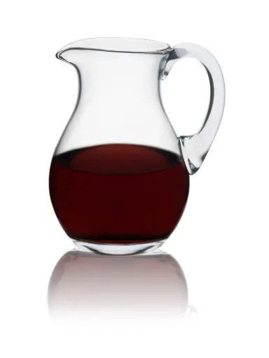 [2805 4600] Zz26 Decantador Free Formed Carafe Pitcher 50 Cl.