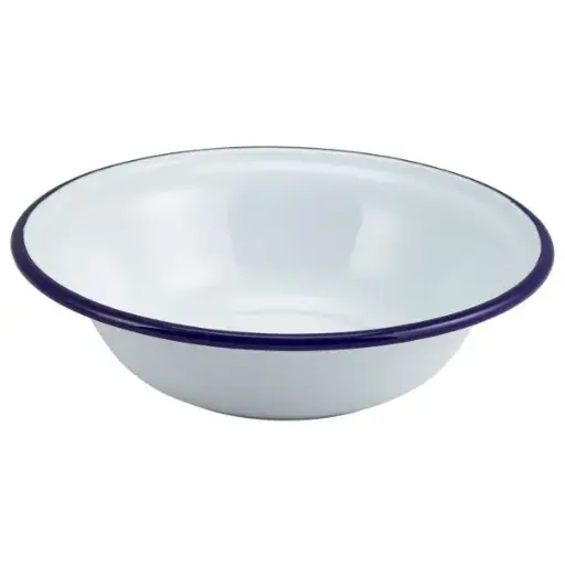 [41016] Bol Enamel Filo Azul 16 Cm.