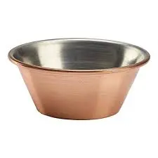 [RAMST115C] Ramequin Inox. Cobre 43 Ml.