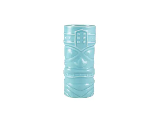[TKM400BL] Vaso Tiki Alto Azul 40 Cl.