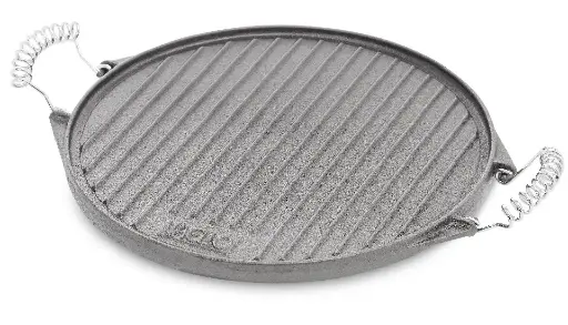 [3825] Plancha Hierro Fundido Esmaltada Redonda 25 cm
