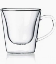 [A08881] Taza Moka Duos Borosilicato 12 Cl. 2 Unidades