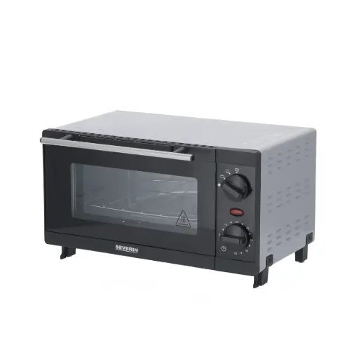 [2052] Horno Negro/Plata 800 W.