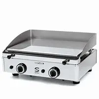 [5130332] Plancha Gas Cromo Duro Sammic Spc-601 600x507x234 mm.