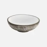 [000701317191000439] Ensaladera Renew Bicolor Struktur Blanco 21X7,2 Cm.