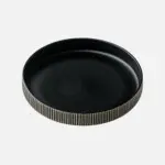 [000701137491000628] Plato High Nara Relieve Bicolor Blanco Negro 24 Cm.