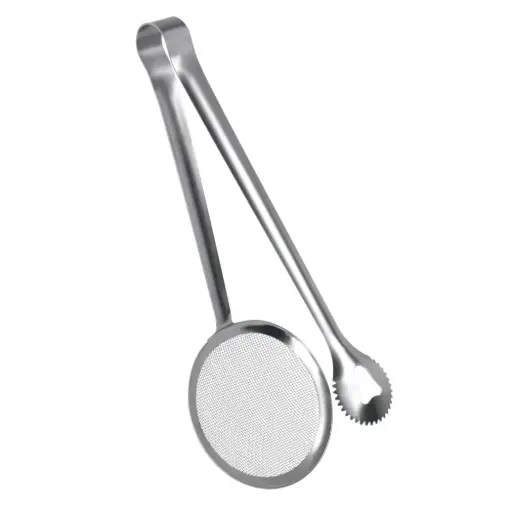 [204104000] Pinza Inox Para Freir Y Servir 10 Cm.