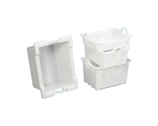 [CC-20] Cubeta Manutencion Apilable C/Asas 65X45X22.5 Cm.