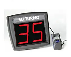 [IT-5-MDV] Indicador Turno 2 Digitos C/Mando A Distancia
