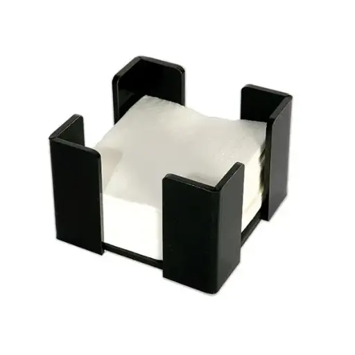 [0651] Servilletero Cuadrado Engomado 10X10X6,5 Cm.