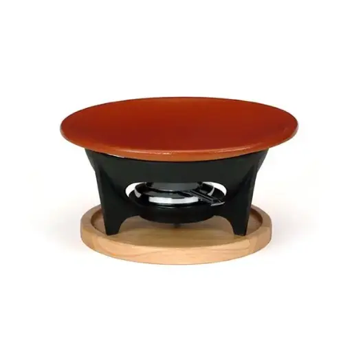 [9484] Conjunto Quemador Con Plato Churrasco 26 Cm.
