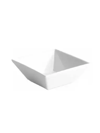 [01S1280] Bol Cuadrado Blanco 6.2X6.2 Cm.
