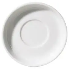[01S0316] Plato Desayuno Mallorca Porcelana Blanca 14,5 Cm.