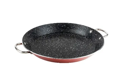 [327-38] Paellera Aluminio Forjado Full Induction Red 38 Cm.