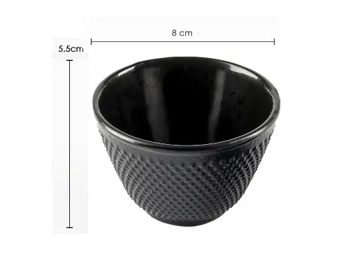 [151] Set 2 Tazas Hierro Fundido 