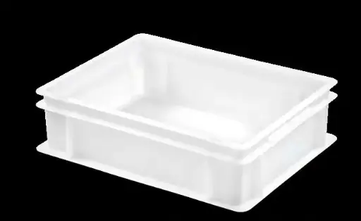 [641700] Cubeta Manutencion Lisa Blanca 33 L. 60X40X17 Cm.