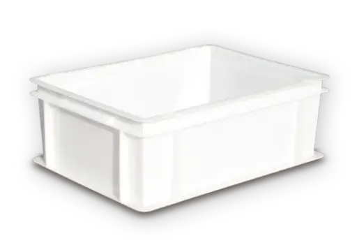[642300] Cubeta Manutencion Lisa Blanca 45 L. 60X40X23,5 Cm.