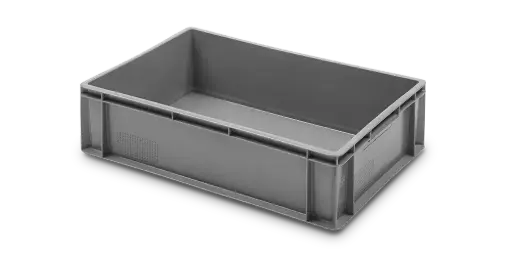 [641706] Cubeta Manutencion Lisa Gris 33 L. 60X40X17 Cm.