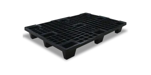 [1208CC09] Palet Liso Encajable Negro 120X80X14,5 Cm.
