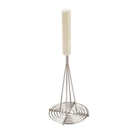 [CWW-4000] Aplastador Papas Redondo Inox. Mango Fibra                  
