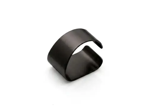 [01793] Servilletero Titanium Negro Mate