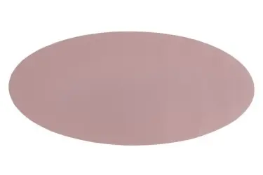 [ZZ0476MAUVE] Centro De Mesa Simil Piel Oval Malva 70X33 Cm.