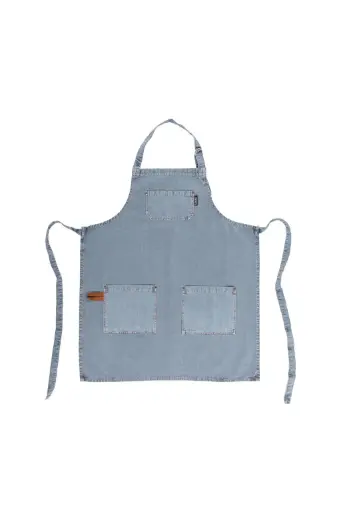 [9570 BLUE] Delantal Havana Azul 85X70 Cm.