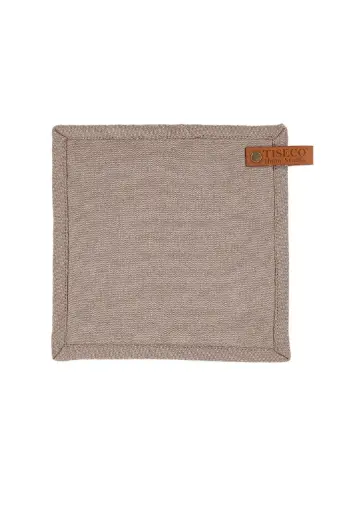 [9572 DARKTAUPE] Manopla Algodon Gris Oscuro 20X20 Cm.