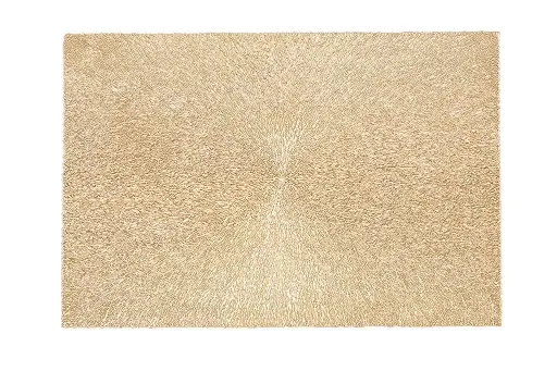 [ZZ0536 GOLD] Mantel Individual Capellini Oro Redondo 39,5 Cm.