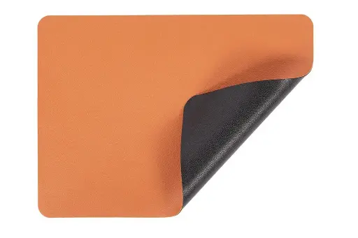[ZZ0544 CARA/NEG] Mantel Individual Doble Cara Tramontana Caramelo-Negro Rectangular 44X32 Cm.