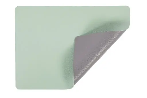 [ZZ0544 GRE/GREY] Mantel Individual Doble Cara Tramontana Verde-Gris Rectangular 44X32 Cm.