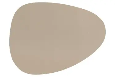 [ZZ0473TAUPE] Mantel Individual Togo Tango Gris Pardo 42X32 Cm.