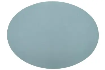 [ZZ0436BLUESTO] Mantel Individual Togo Turquesa Oval 45X33 Cm.