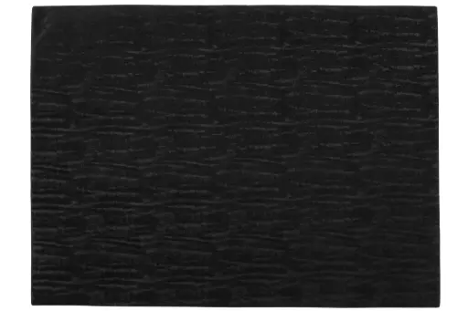 [ZZ0545 BLACK] Mantel Individual Treasure Negro Rectangular 45X33 Cm.
