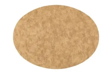 [ZZ0490GOLD] Mantel Individual Troja Oro Oval 45X33 Cm.