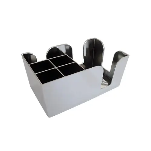 [BCS2415] Zz26 Organizador Barra Cromado 6 Compartimentos