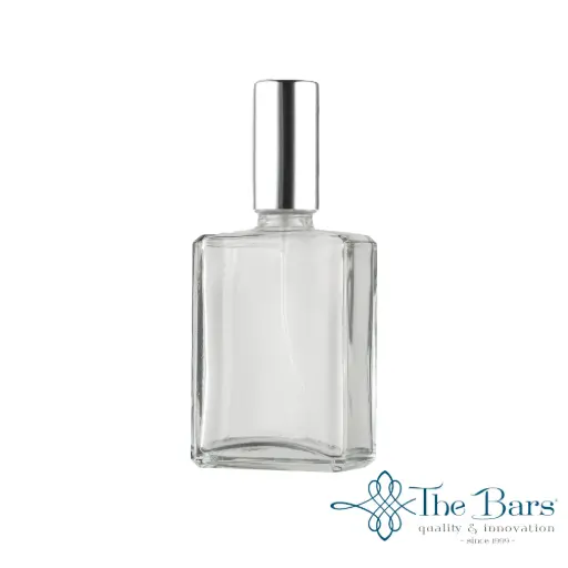 [N004] Botella Licor Spray Cuadrada 100 Ml.