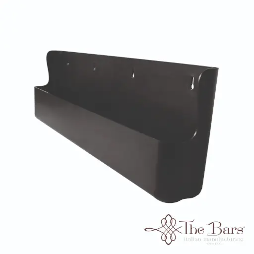 [W005P] Botellero Barra Negro 85 Cm.