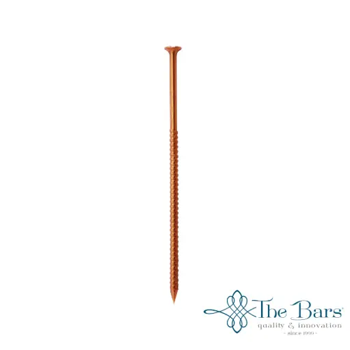 [C003MC] Zz26 Coctel Pick Screw Cobre Pack 100 Unid.
